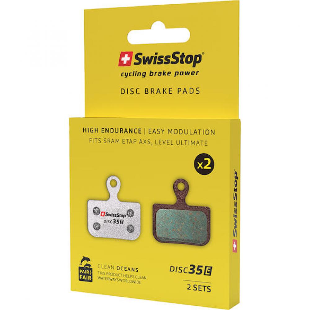 Bremsbeläge SWISSSTOP Bremsbeläge Disc 35 E 35 silber - leiser E-Bike Bremsspezialist