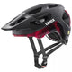 UVEX React MIPS MTB-Helm black-ruby red matt 56-59 cm - MIPS, IAS 3.0, EN 1078