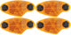 Busch + Müller 309V Speichenreflektoren 4er-Set - Orange