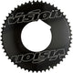 Vision Kettenblatt Road Powerbox Aero 4-Arm 110 mm x 56 T Schwarz - Maximale Steifigkeit für Zeitfahren