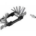 Merida Multitool 20-in-1 Werkzeug Schwarz-Grau - Kompaktes Fahrrad-Multitool mit Aluminium-Konstruktion