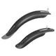 M-WAVE Schutzblech-Set Kinderfahrrad 12-18" schwarz  vorne & hinten, Kunststoff
