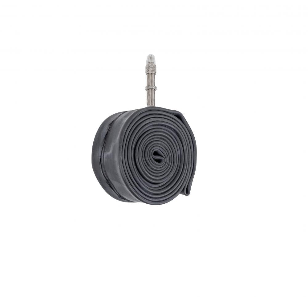 Gerollter Schwalbe DV13 Fahrradschlauch 26 Zoll MTB mit 40mm Dunlop-Ventil, robust und pannensicher.
