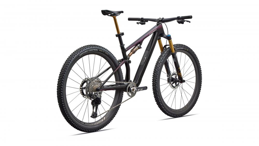 Specialized EPIC 8 SW EVO DI2 Mountain Bike - Carbon/Purple/Liquid Metal Größe M - Mountainbike