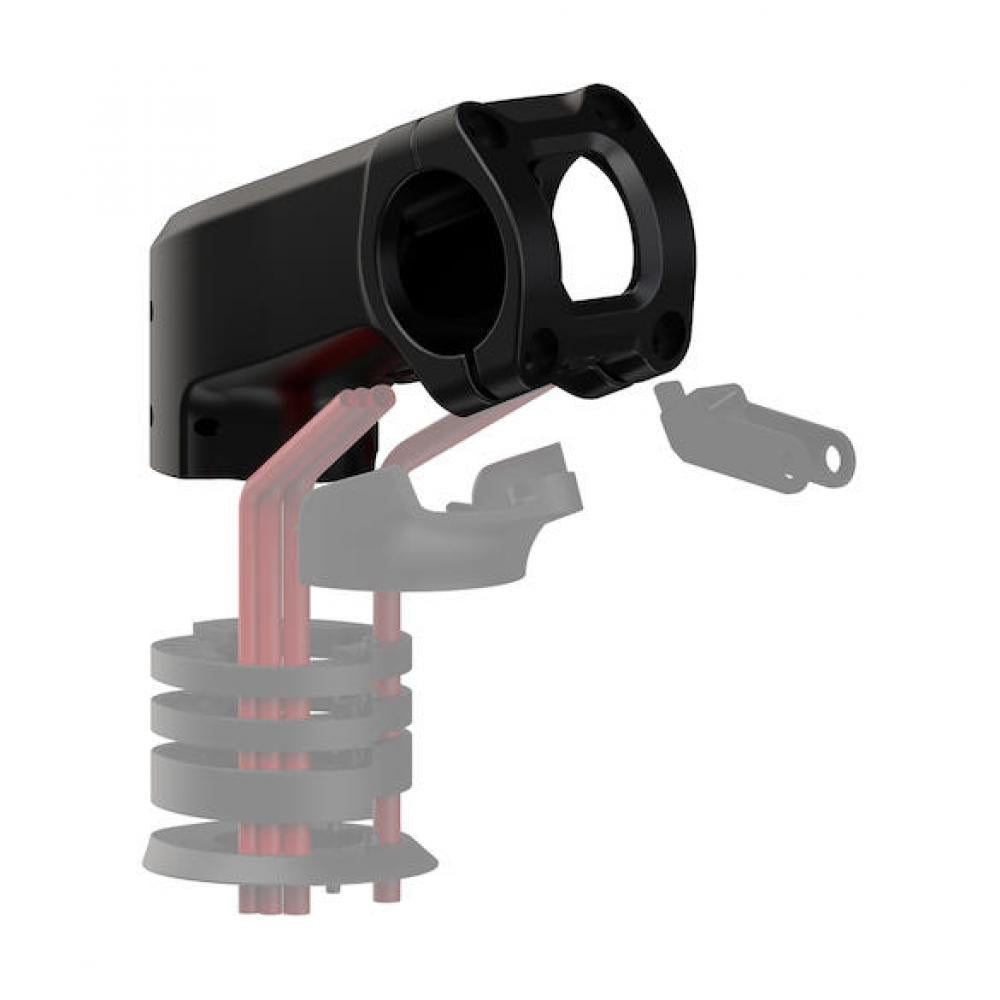 Procraft Vorbau Tour Deluxe 35 AICR 70 mm Schwarz - stabiler Vorbau für komfortable Touren