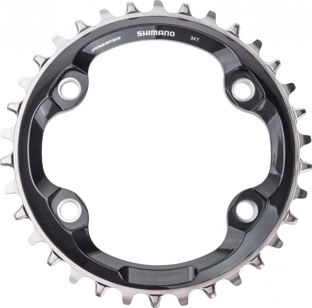 SHIMANO Kettenblatt DEORE XT FC-M8000 34 Zähne - präziser Antrieb für moderne MTB-Schaltungen