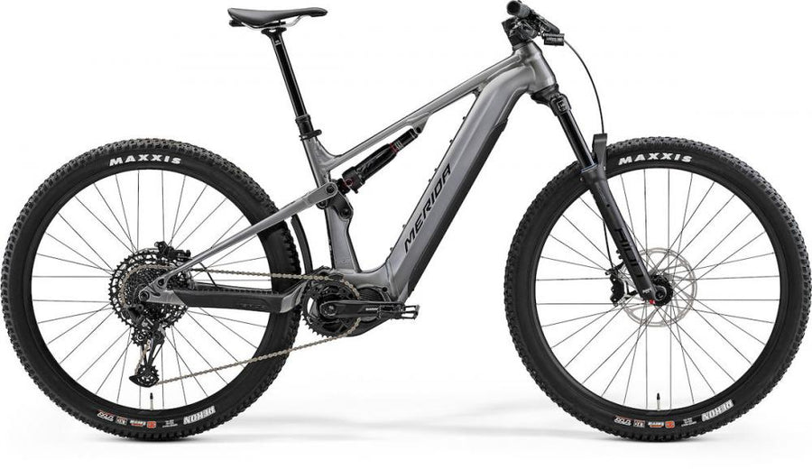 Merida eONE-FORTY 675 IV1 S (40.5) gunmetal/schwarz - leistungsstarkes E-MTB für Trail und Tour