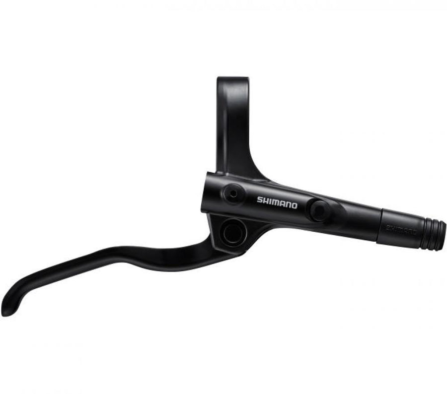 Shimano BL-MT200 3-Finger Bremshebel rechts für hydraulische Scheibenbremsen in Schwarz.