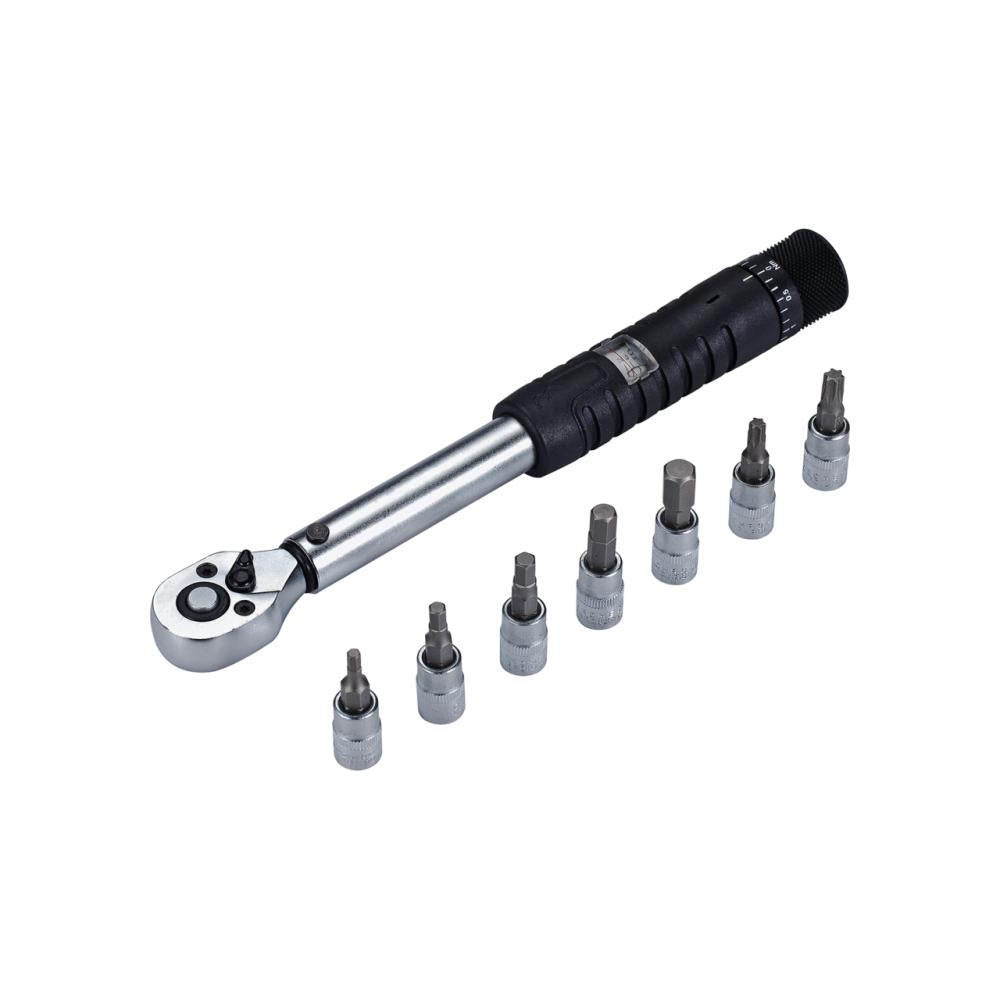 BBB Cycling BBB Drehmomentschlüssel TorqueSet 1/4 inch 2-14 Nm schwarz - präzise Drehmomentkontrolle