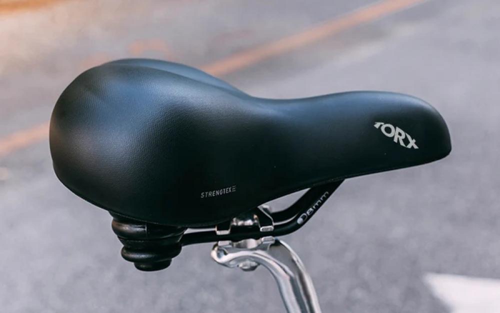 Selle Royal Torx Unisex Fahrradsattel schwarz 250mm, gefedert für hohen Komfort.