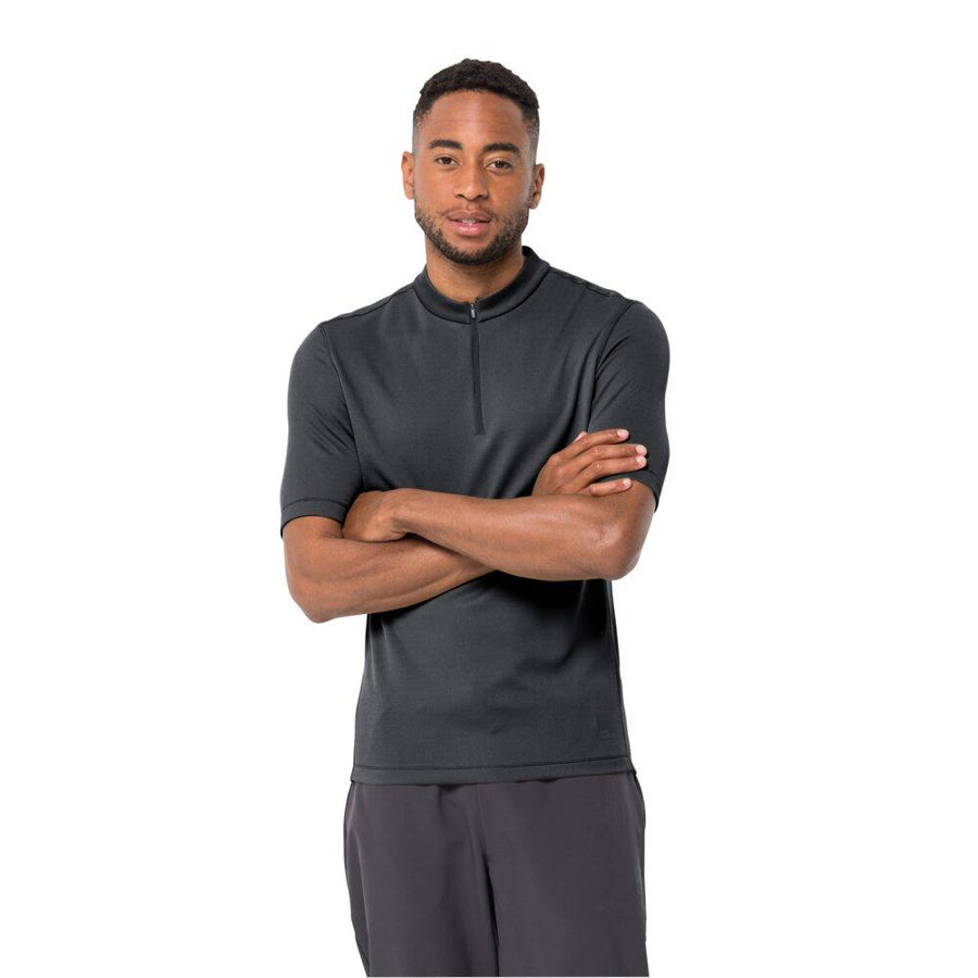 Jack Wolfskin Bike Commute Hz T M Synthetic Fiber T-Shirt Shortsleeve Phantom Größe L