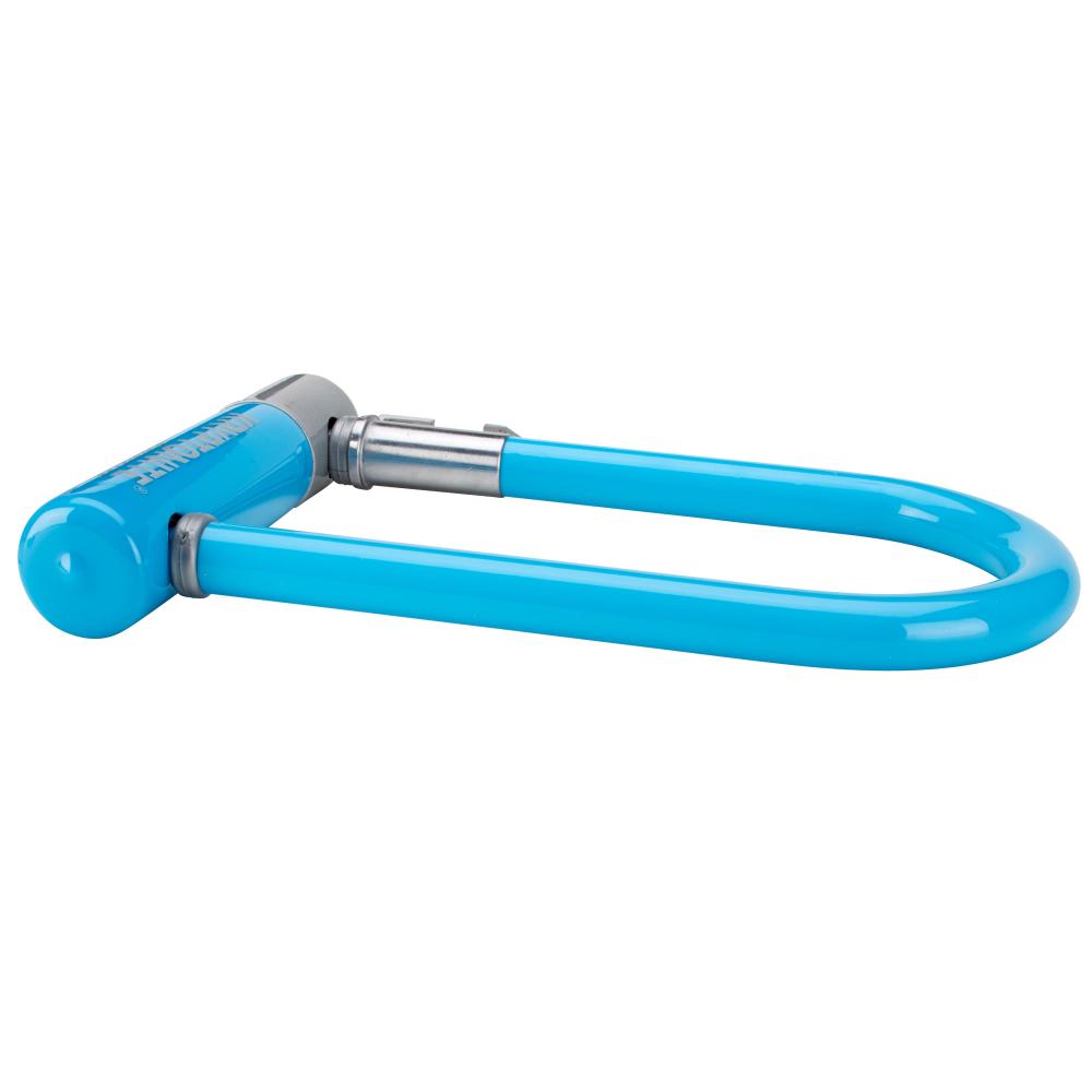 Kryptonite KryptoLok Mini-7 Bügelschloss 17,8 x 8,2 Zentimeter 12,7 Millimeter blau inkl. FlexFrame-U Halterung