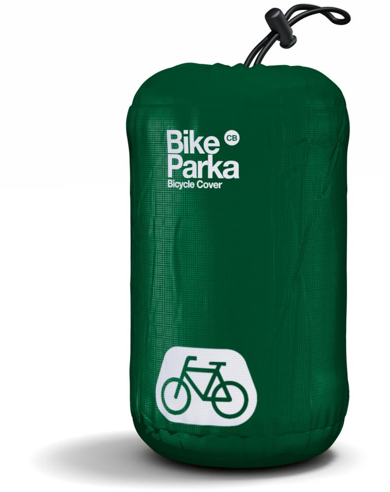 BikeParka Fahrradabdeckung CARGO Forestgreen green - robuster Wetterschutz für Lastenräder