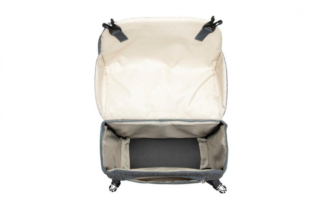 New Looxs Doppelpacktasche Mondi Joy Double RT 2x 19,5 Liter Ivy Walnut - viel Stauraum für Alltag & Tour