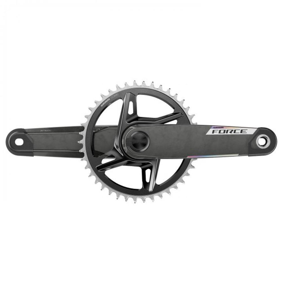 SRAM Kurbelgarnitur Quarq Force XPLR E1 172 - 5 mm - präziser Leistungsmesser für Gravel und Road
