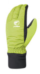 CHIBA City Liner Kids - wasserdichte Kinder-Radhandschuhe L neongelb