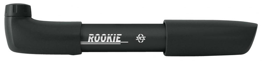 SKS Minipumpe Rookie - Reversibel, 225-240mm, Schwarz, Für DV/AV/SV, Leicht und Kompakt, Ideal für Unterwegs