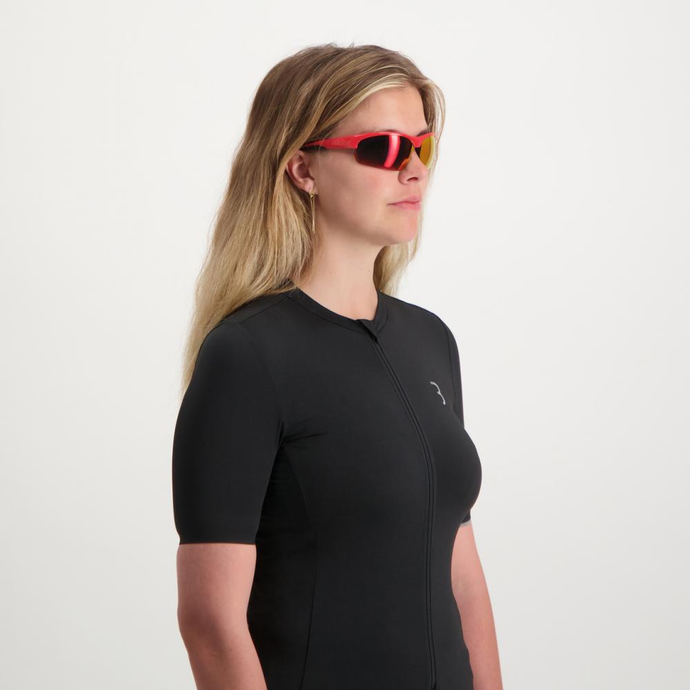 BBB Cycling BBB Sportbrille Impress rot glanz Einheitsgröße rot - Profi-Look und Schutz