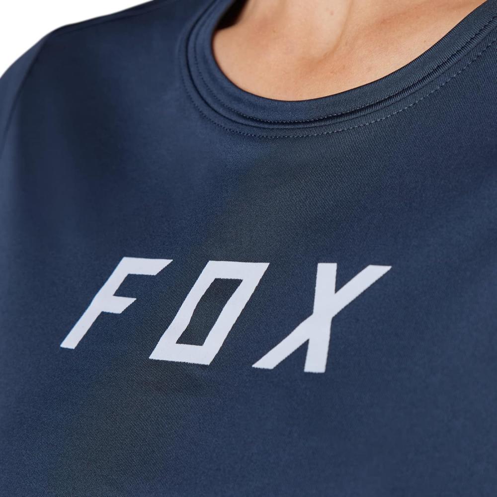 FOX Ranger Moth Damen MTB-Trikot XL - Midnight mit TruDri