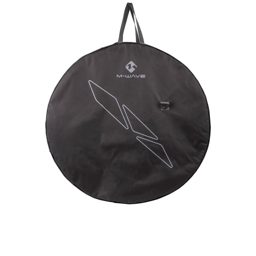 M-Wave Laufradtasche gepolstert 76 cm für 29 Zoll - Spritzwassergeschützte Radtasche mit Naben-Schutz