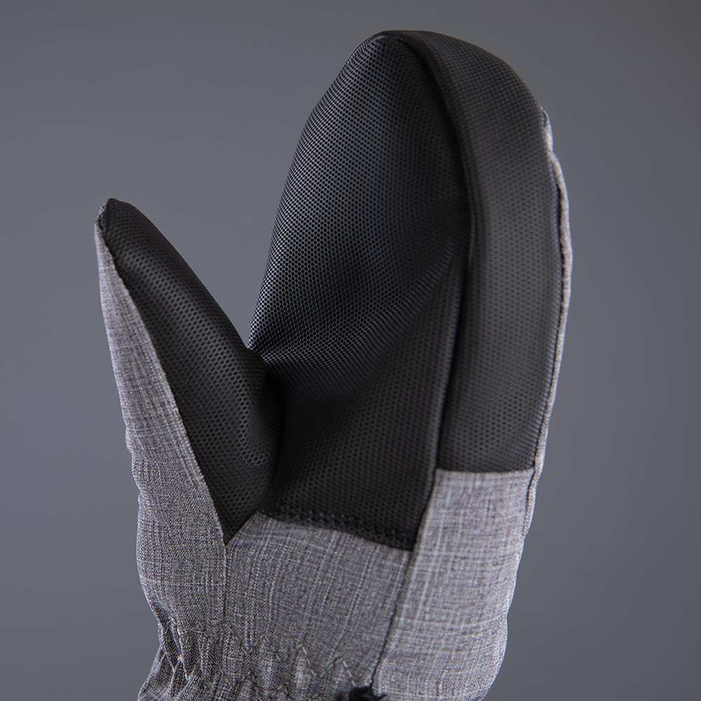 CHIBA Kids Basic Mitten - wasserdichte Kinder-Fäustlinge, Größe VI, hellgrau