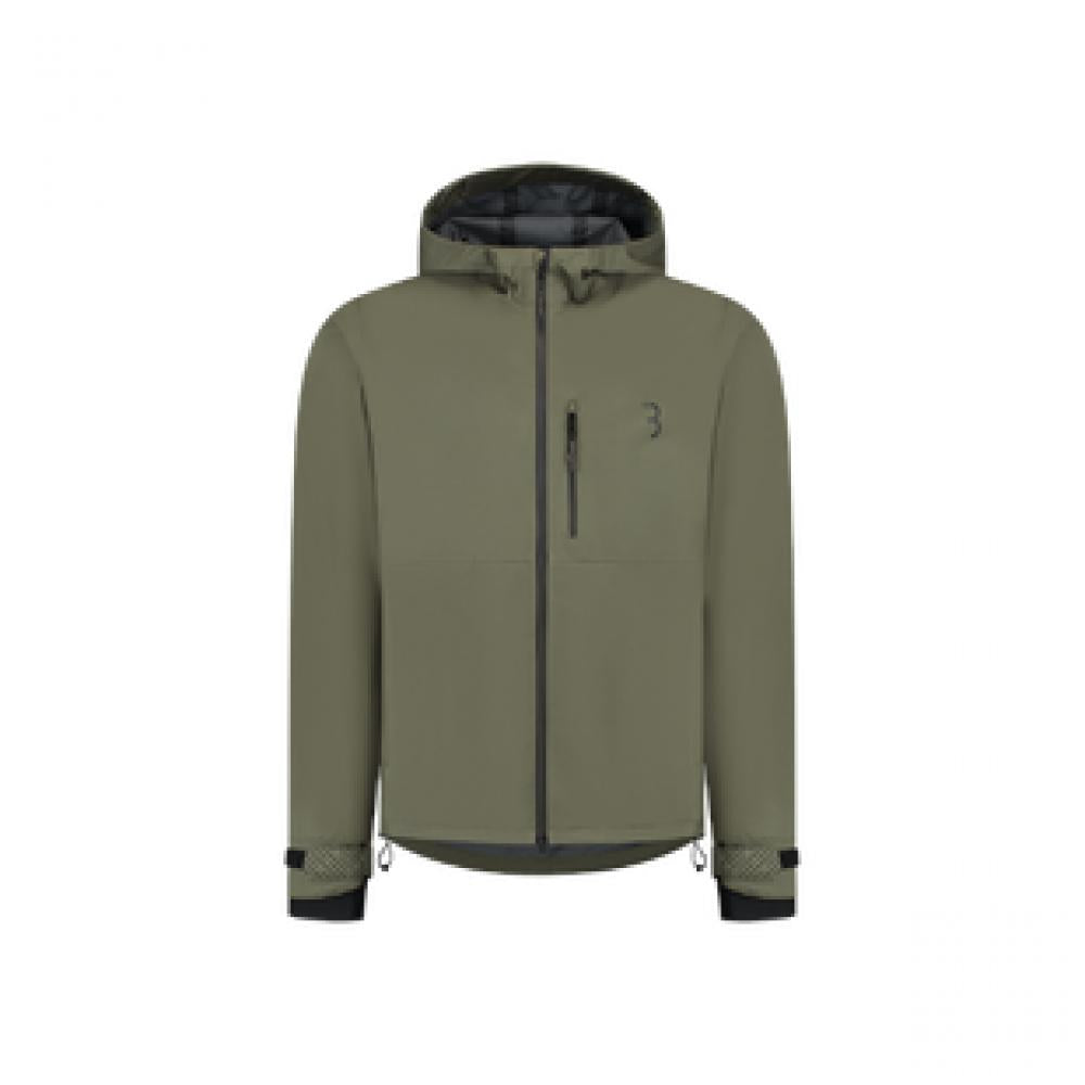 BBB Cycling Regenjacke Rainshield explorer XL olive - zuverlässiger Wetterschutz beim Raßahren