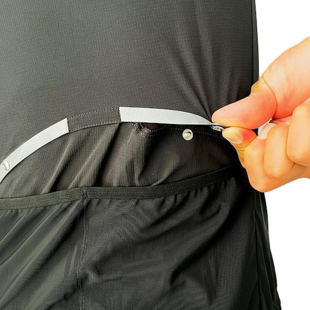 VeloToze Weste Core Shield XS Schwarz - winddichter Core-Schutz in moderner Ausführung