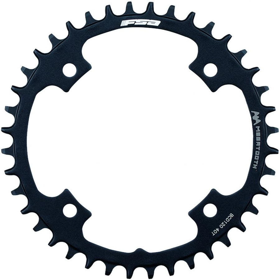 FSA Kettenblatt Road Omega Megatooth 4-Arm 1x 120 mm x 40 T Schwarz