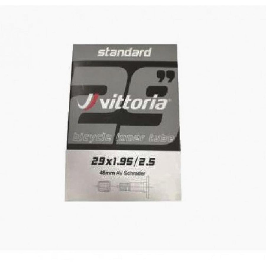 Vittoria Schlauch Standard 29x1.95/2.50 AV Schrader 95 - zuverlässiger MTB-Fahrradschlauch