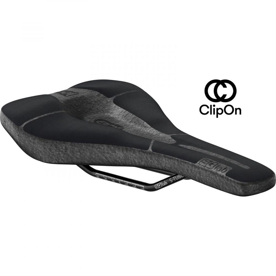 SQlab ClipOn Sattel 6OX Infinergy® ERGOWAVE® active 2.1 - 14 cm - MTB & E-MTB - Druckentlastung - aktives Sitzen - robust & komfortabel