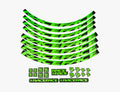 Race Face Laufrad Decal Set, XL, neon grün - auffälliges Tuning für dein Bike