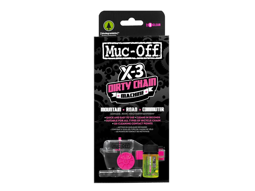 Muc Off X3 Chain Cleaning Device Filth Remover pink unis
