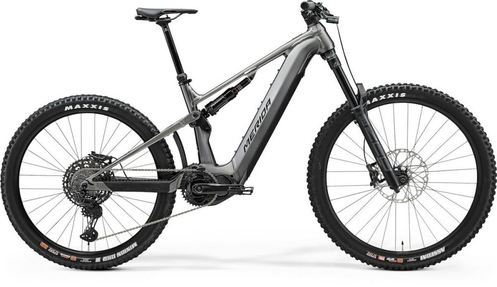 Merida eONE-SIXTY 875 IV1 gunmetal grey(black) L Gunmetal-grau/schwar - leistungsstarkes E-MTB Fully