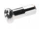 DT Swiss Speichennippel 2.0 Aluminium 12 mm silber - ultraleichte Laufradoptimierung
