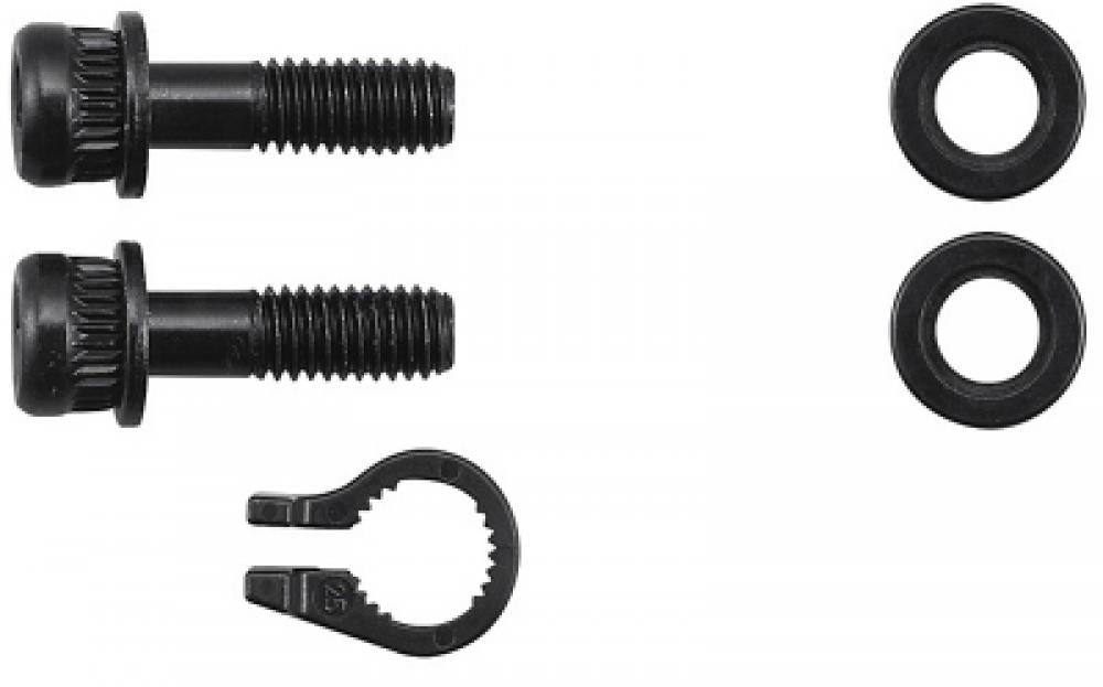 SHIMANO Scheibenbremsadapter PM/PM 203mm vorne & hinten - Bremsadapter für Postmount Scheibenbremsen