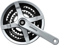 SHIMANO Kurbelgarnitur TOURNEY FC-TY501 Kurbelgarnitur - 6-fach, 7-fach, 8-fach, 170 mm, 48-38, 28 Zähne