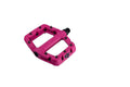 Race Face Chester Small Plattform-Pedal in Magenta Lila für robusten Grip bei Trail- und Enduro-Fahrten.