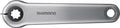 SHIMANO Kurbelarmset E-BIKE SYSTEMS FC-E6100 - 175 mm, Silber