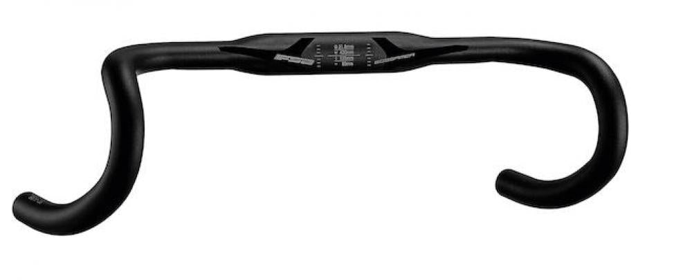 FSA Gossamer Compact Lenker 31,8 x 420 mm Schwarz - Ergonomisches Flat-Top Design aus Al6066