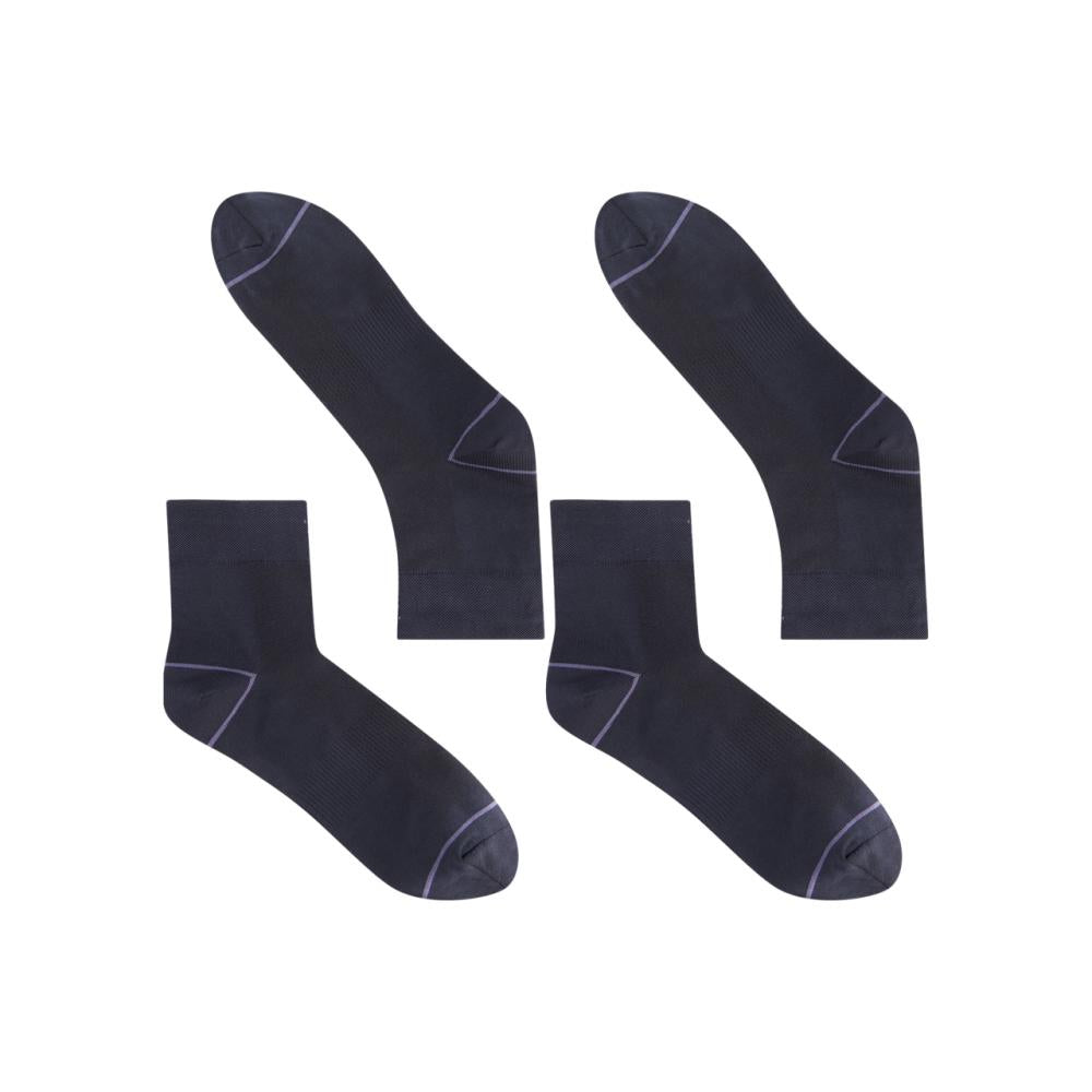 BBB Cycling BBB Socken Combi Feet (2 Paar) 39 schwarz - Hightech-Radsocken für optimalen Komfort