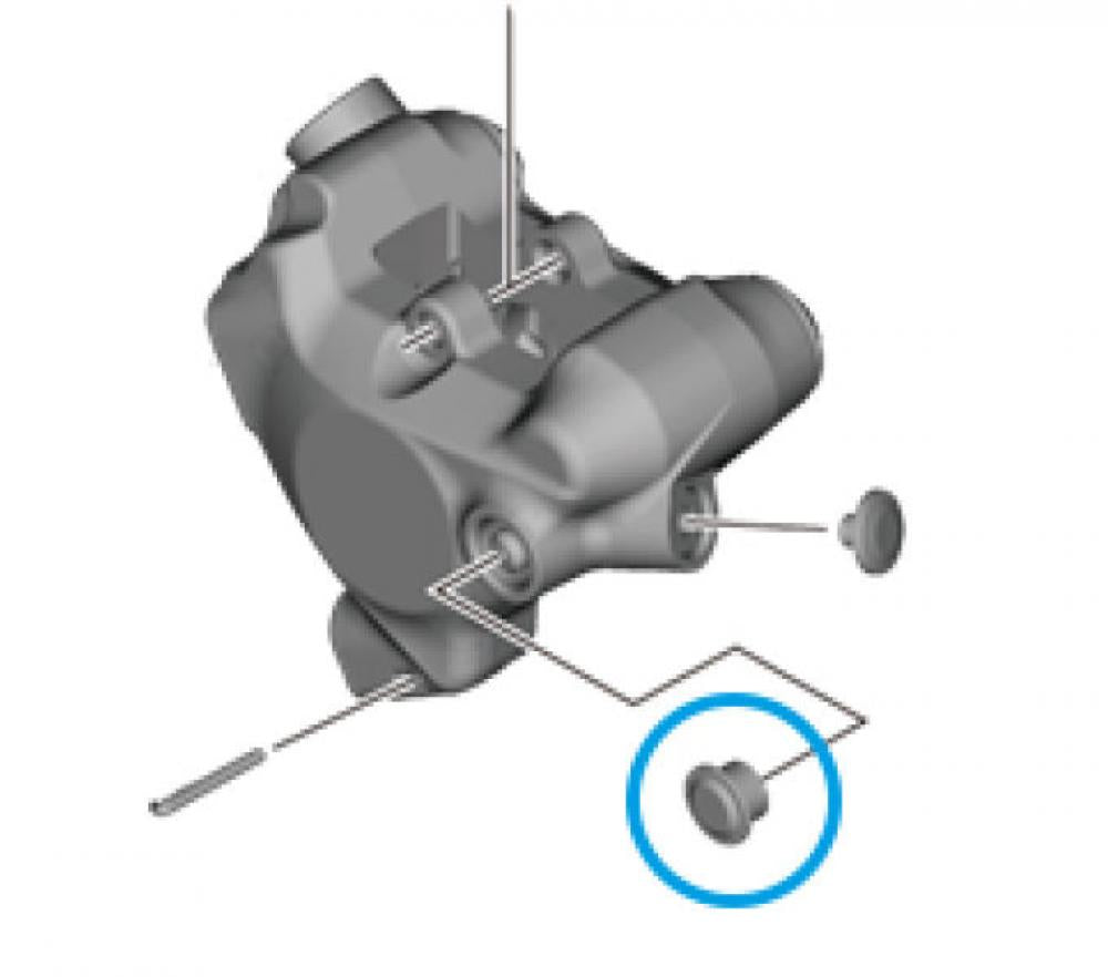 SHIMANO ENTLÜFTERSCHRAUBE BR-R9270 - Bremsen Entlüftungsschraube, ca. 2 g