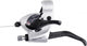 SHIMANO Schalt Bremshebel ST-TX800 3 fach Links Silber 2 Finger Schalt Bremshebel - für Trekking und City Bikes