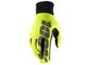 100% Hydromatic Waterproof Gloves S fluo yellow - wasserdichte MTB-Handschuhe mit Top-Grip