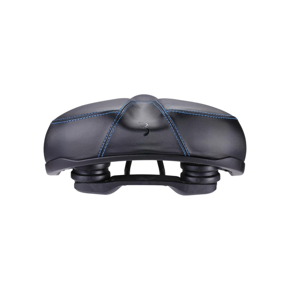 BBB Cycling BBB Sattel ComfortPlus relaxed Leder 230x270mm schwarz - maximaler City-Komfort
