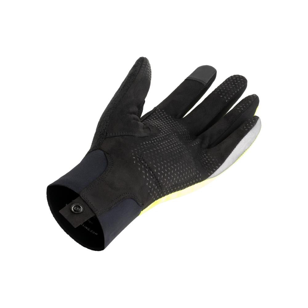 BBB Cycling BBB winterhandschuhe ControlZone S neon - leichter Softshell-Handschuh für milde Wintertage
