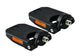 by.schulz Falt Pedal Z.1 Aluminium bis 150 kg Schwarz - Klappbar & robust - Faltpedal