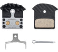 SHIMANO Scheibenbremsbelag J04C-MF Sinter Stahlträger - starke Bremspower bei jedem Wetter - Bremsbelaege