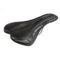 VELO Damen-Sattel Wide:Channel, schwarz, ergonomisch mit O-Zone Cut und ARC-Tech Federung für City- und Trekkingräder.