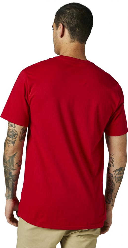 Fox Legacy Head Flame Red Größe XL