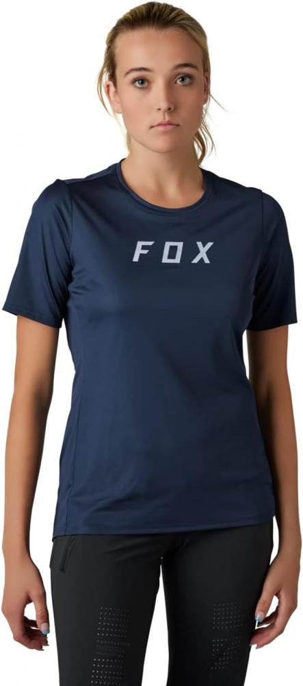 FOX Ranger Moth Damen MTB-Trikot XS - Midnight mit TruDri